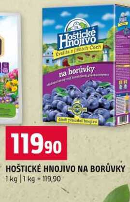 HOŠTICKÉ HNOJIVO NA BORŮVKY 1 kg 