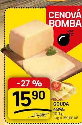 GOUDA 48% 21,90 100 g