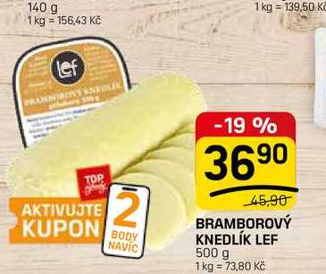BRAMBOROVÝ KNEDLÍK LEF 500 g 