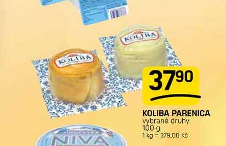 KOLIBA PARENICA vybrané druhy 100 g 