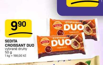 SEDITA CROISSANT DUO vybrané druhy 50 g