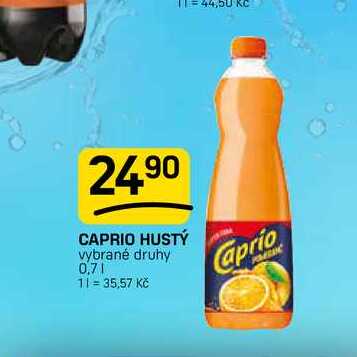 CAPRIO HUSTÝ vybrané druhy 0,7l