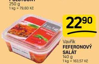 FEFERONOVÝ SALÁT 140 g