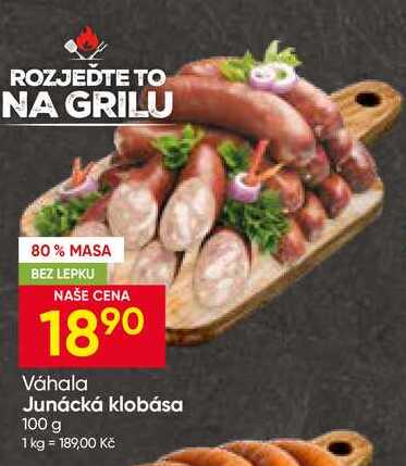 Junácká klobása 100 g