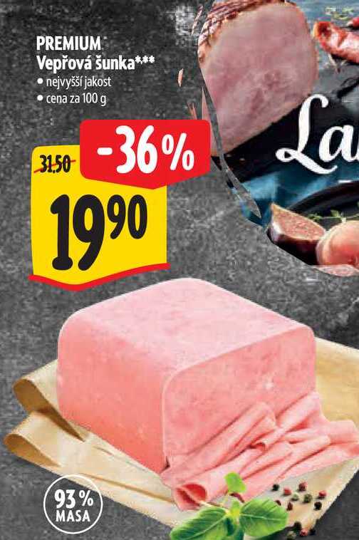 PREMIUM Vepřová šunka 100 g 