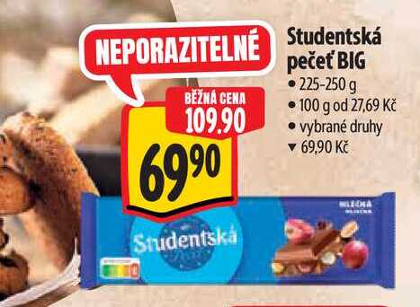   Studentská pečeť BIG 225-250 g 