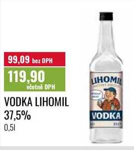 VODKA LIHOMIL 37,5% 0,5l