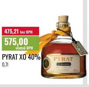 PYRAT XO 40% 0,7l