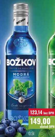 BOŽKOV MODRÁ 0,5l 