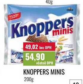 KNOPPERS MINIS 200g