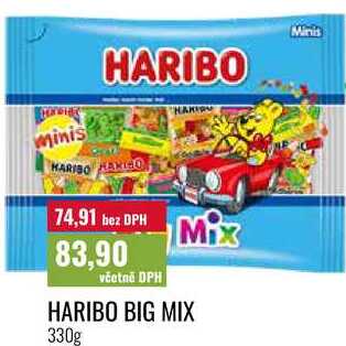 HARIBO BIG MIX 330g 
