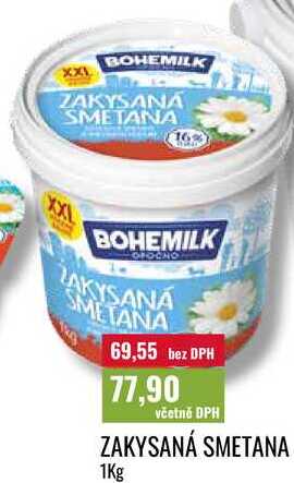 ZAKYSANÁ SMETANA 1Kg 