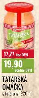 TATARSKÁ OMÁČKA s feferony, 220ml 