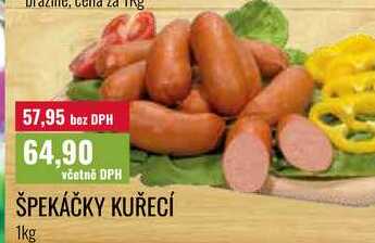 ŠPEKÁČKY KUŘECÍ 1kg 