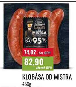 KLOBÁSA OD MISTRA 450g 