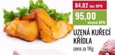 UZENÁ KUŘECÍ KŘÍDLA cena za 1Kg 