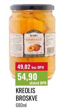 KREOLIS BROSKVE 680ml 