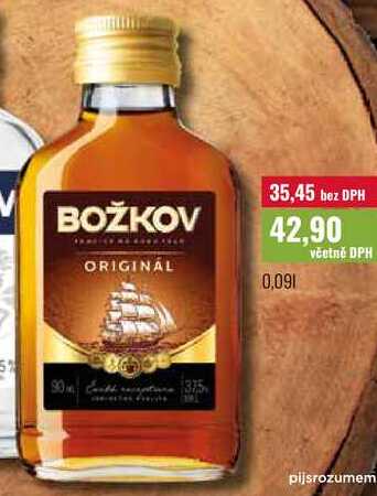 BOŽKOV ORIGINÁL 0,09l