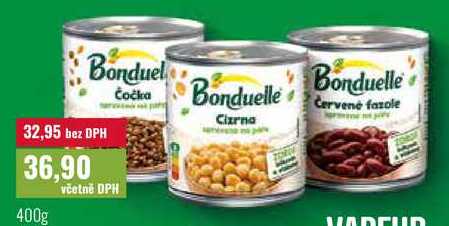 Bonduelle čočka/cizrna/fazole 400g