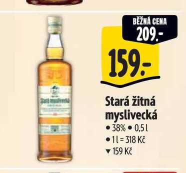   Stará žitná myslivecká 0,5 l