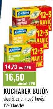 KUCHAREK BUJÓN 12+3 kostky 