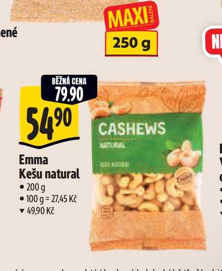   Emma Kešu natural 200 g 