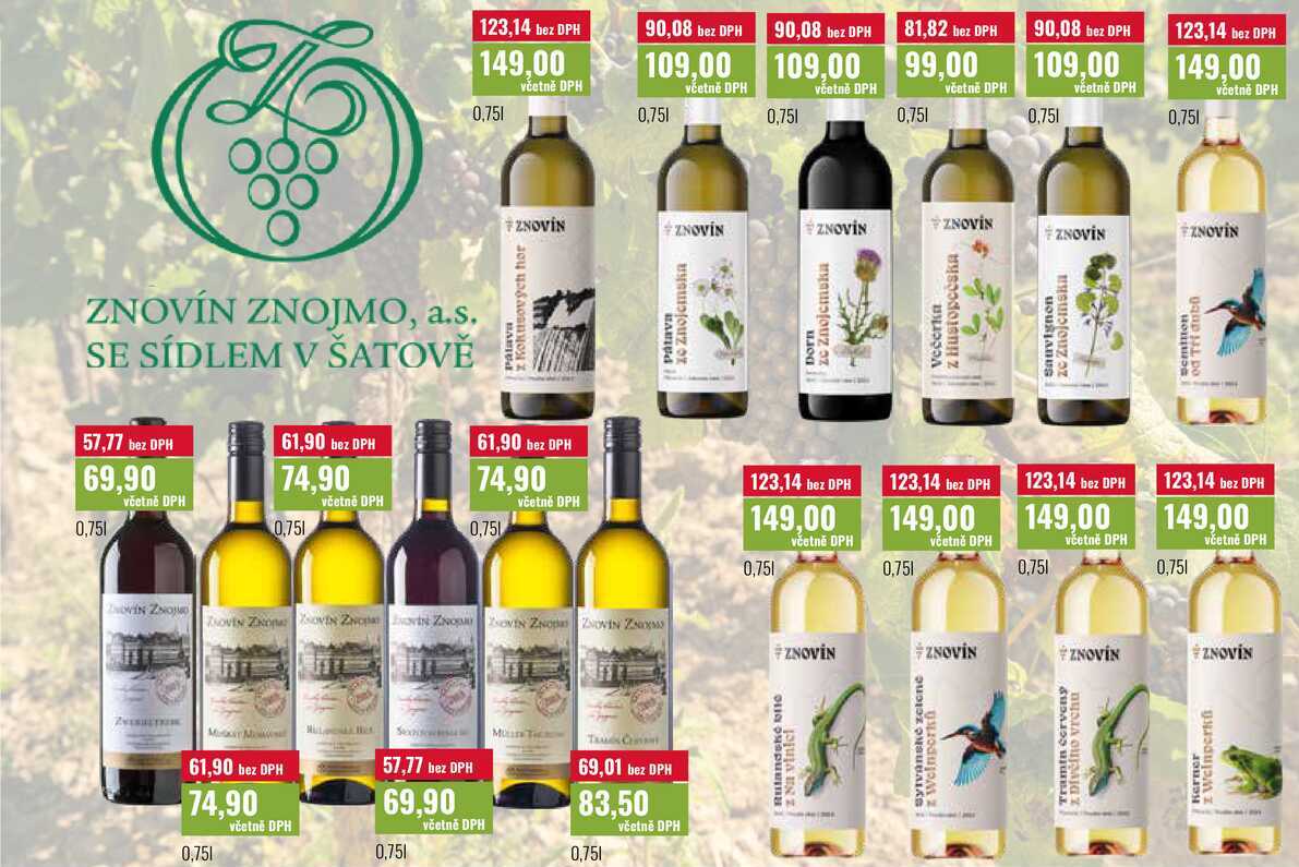 ZNOVÍN ZNOJMO 0,75l
