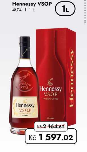 Hennessy VSOP 40% 1L 