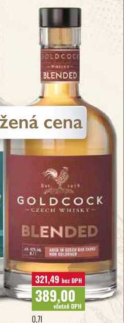 GOLDCOCK BLENDED 0,7l 