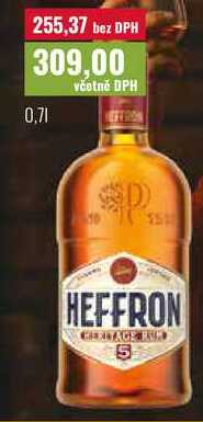 HEFFRON HEITAGE RUM 5 0,7l