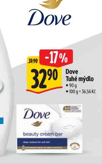   Dove Tuhé mýdlo 90 g  