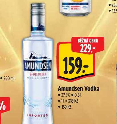   Amundsen Vodka 0,5 l v akci