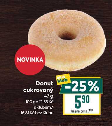 Donut cukrovaný 47 g