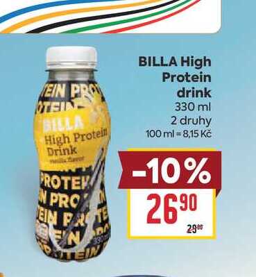 BILLA High Protein drink 330 ml