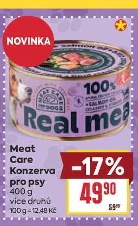 Meat Care Konzerva pro psy 400 g 