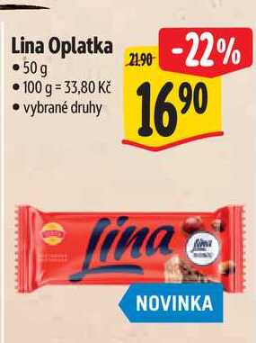 Lina Oplatka, 50 g