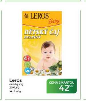 Leros dětský čaj 20 x 1,8g