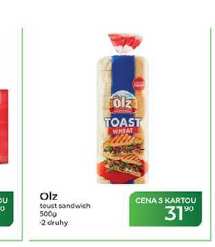 Olz toust sandwich 500 g 