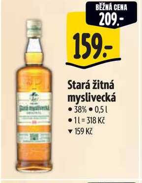 Stará žitná myslivecká, 0,5 l