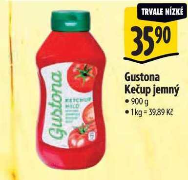 Gustona Kečup jemný, 900 g