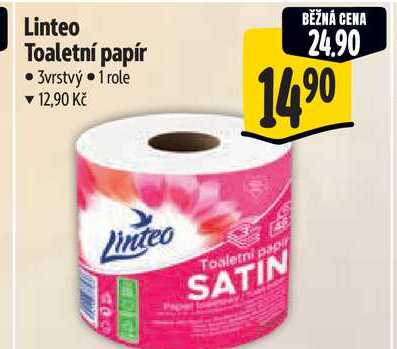 Linteo Toaletní papír, 1 role