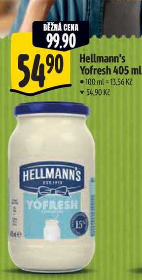 Hellmann's Yofresh, 405 ml