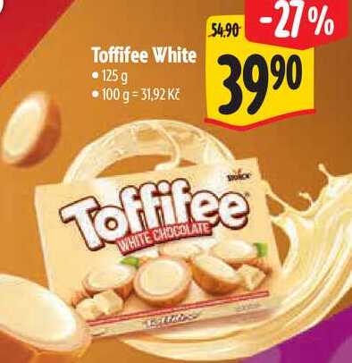Toffifee White, 125 g 