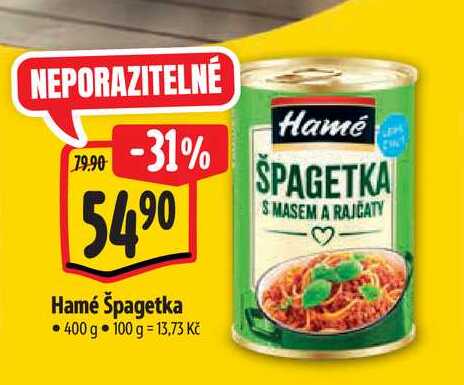 Hamé Špagetka, 400 g 