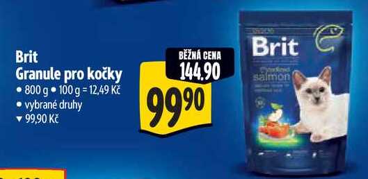 Brit Granule pro kočky, 800 g
