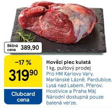 Hovězí plec kulatá, 1 kg 