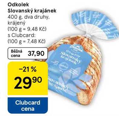 Odkolek Slovanský krajánek, 400 g 