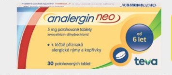 Analergin Neo, 5 mg 30 potahovaných tablet