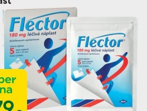 Flector® 180 mg léčivá náplast plast 5 ks