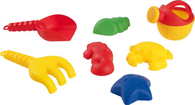 KIDLAND Hračky na písek 7 kusů v balení